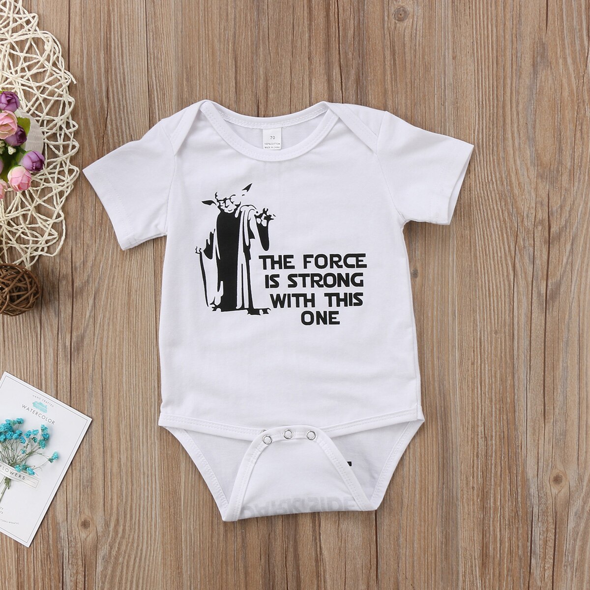 summer Funny Kids Infant Baby Boy Girl Clothes short sleeve printed Bodysuit Jumpsuit Bodysuit kid Outfit