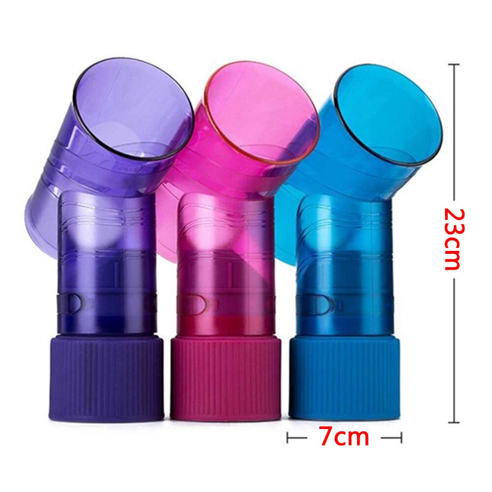 Cute curly hair Salon Plastic Wind Spin Roller Diffuser Hair Curler By Hair Dryer Attractive Curl Diffuser Spin Roller Cap