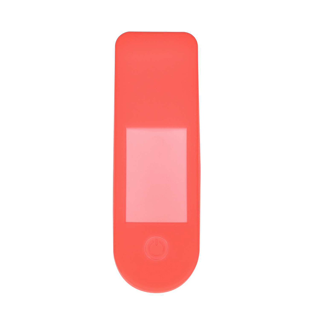Panneau d'affichage pour scooter électrique, 131x44mm, 1 pièce, interrupteur d'instrument en Silicone, couvercle de Protection étanche pour pièces Xiaomi 4 Pro/5/5 Max: Rouge