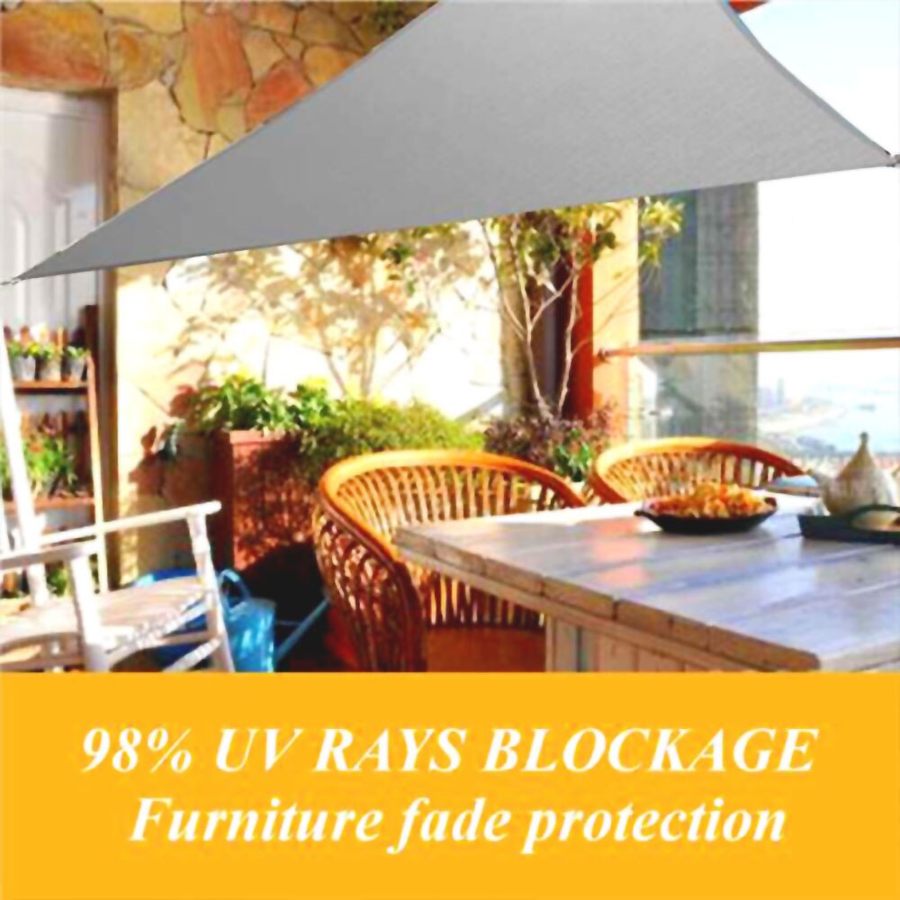 Shade Sail Awning Durable Shade Canopy Gazebo Oxford Cloth Sun Shade Waterproof Travel