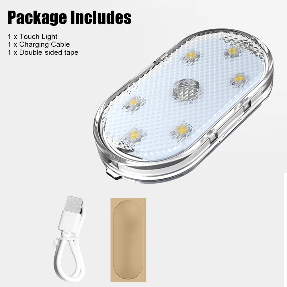 Auto beleuchtung multi-funktion leselampe led atmosphäre lampe auto touch sensing usb lade auto dach notfall lampe