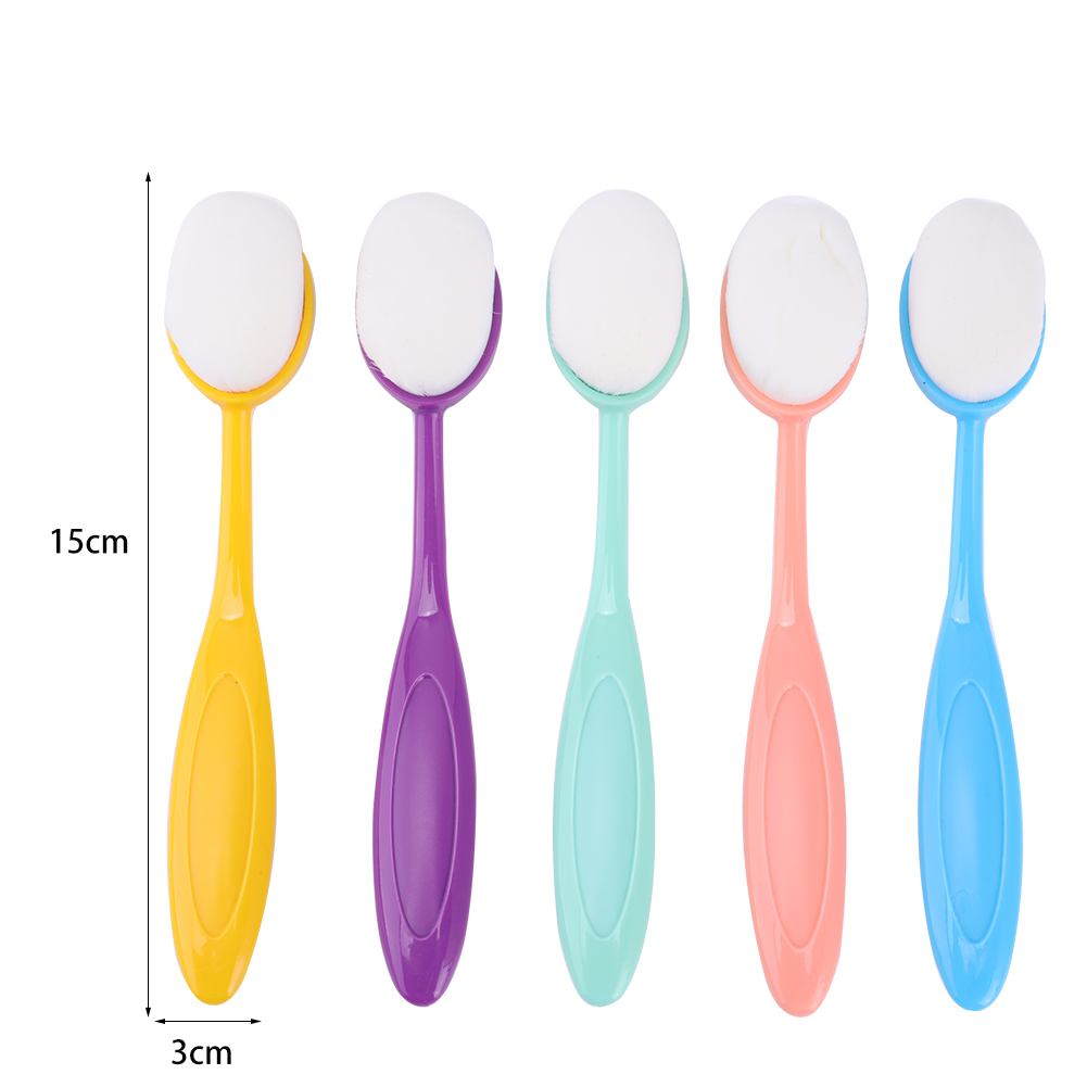 5pcs Blending Brushes Soft Bristles Drawing Painting Brushes for DIY Scrapbooking Background Stencil Craft Card Making Ink Brush