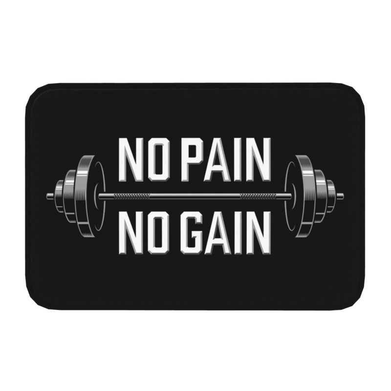 Eat, Sleep, Train, Repeat Fitness, Motivational Quotes Rug Doormat Kitchen Bathroom Fitness Room Entrance