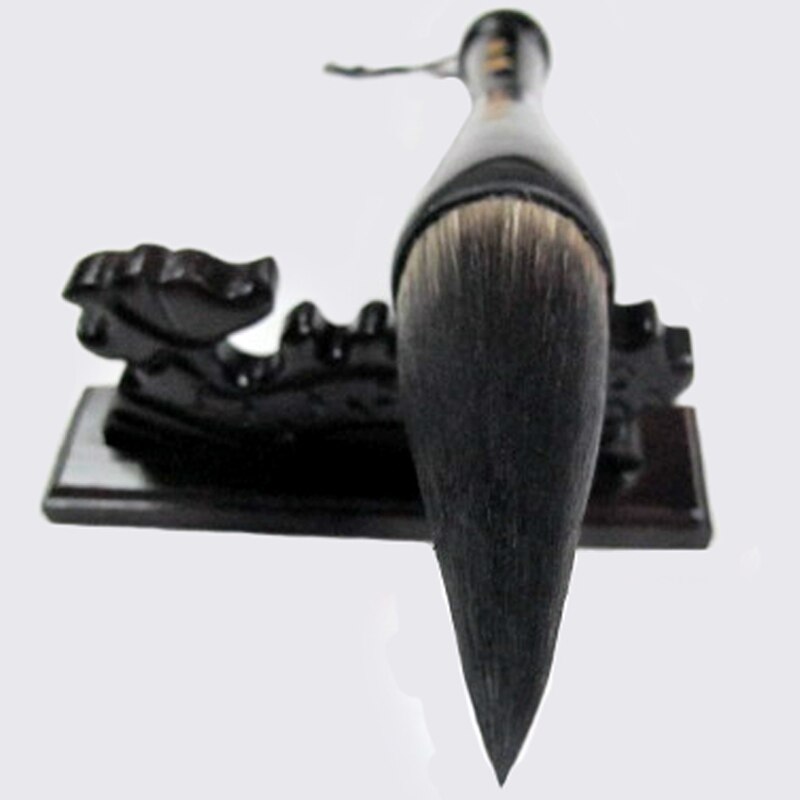 Chinese Calligraphy Brush Pen Multiple Hairs Caligrafia Writing Brush Big Word Hopper-shaped Brush Pen the Scholar&#39;s Four Jewels