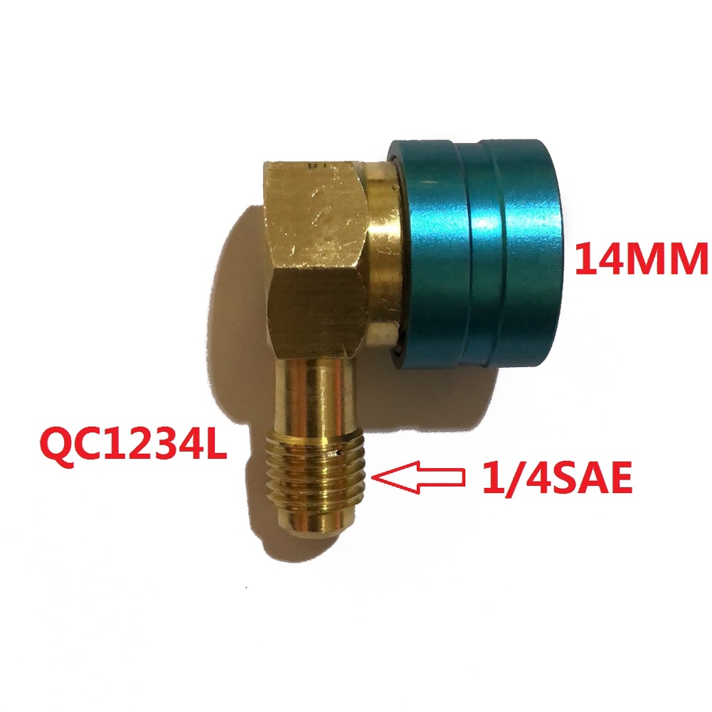 R1234YF Om R134A Lage Kant Snelkoppeling Adapter A... – Grandado