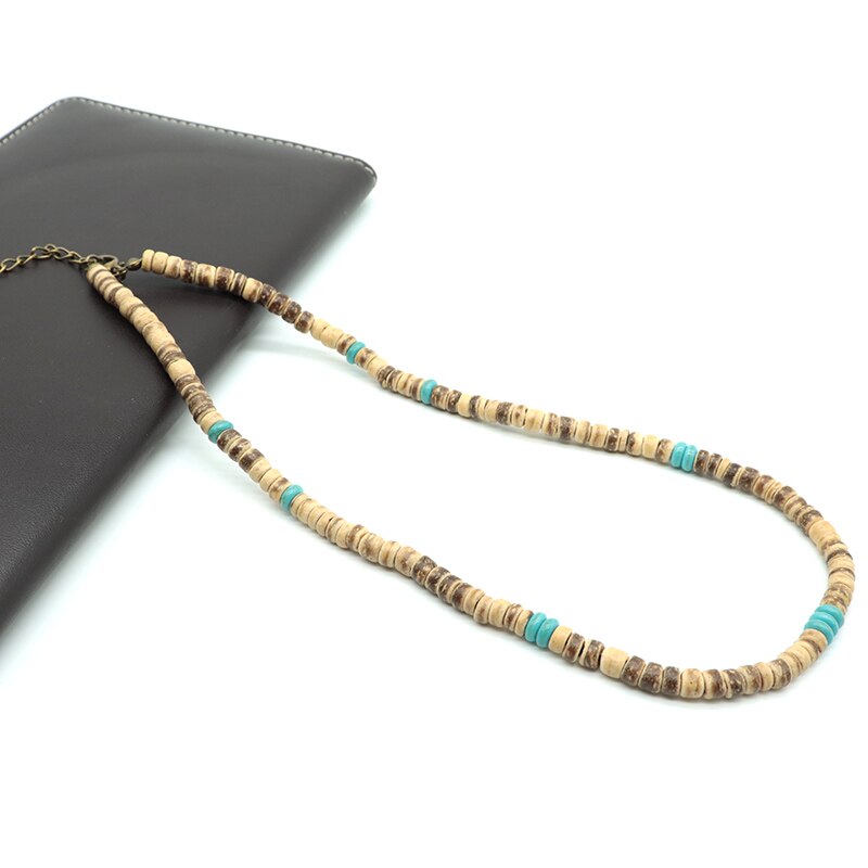 Mode Ketting Mannen Vintage 4Mm/6Mm/8Mm Natuurlijke Hout Rozenkrans Ketting Voor Hem Man viking Ketting Accessoires Buddha