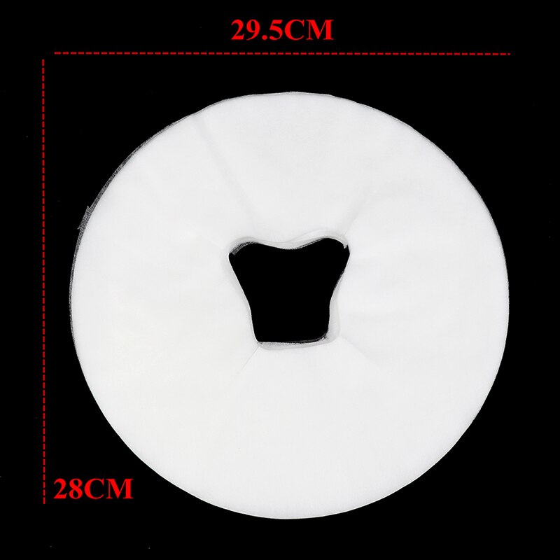 Almohadillas desechables para reposacabezas de masaje, funda de cojín para la cara, fundas de descanso para la cabeza, 100 unidades