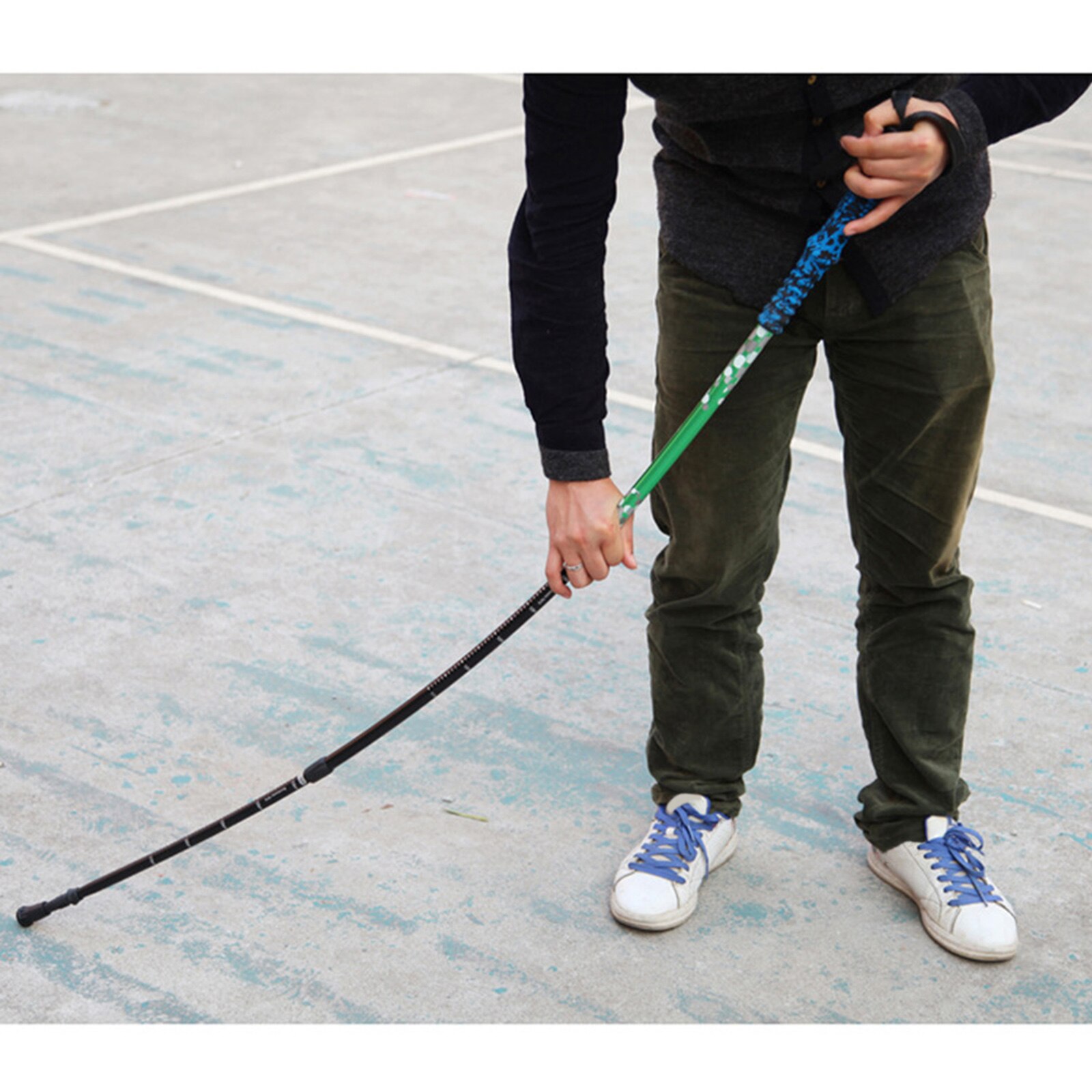 Trekking Poles Folding Hiking Stick Telescopic Hiking Poles Trekking Stick Walking Poles Nordic Walking Sticks