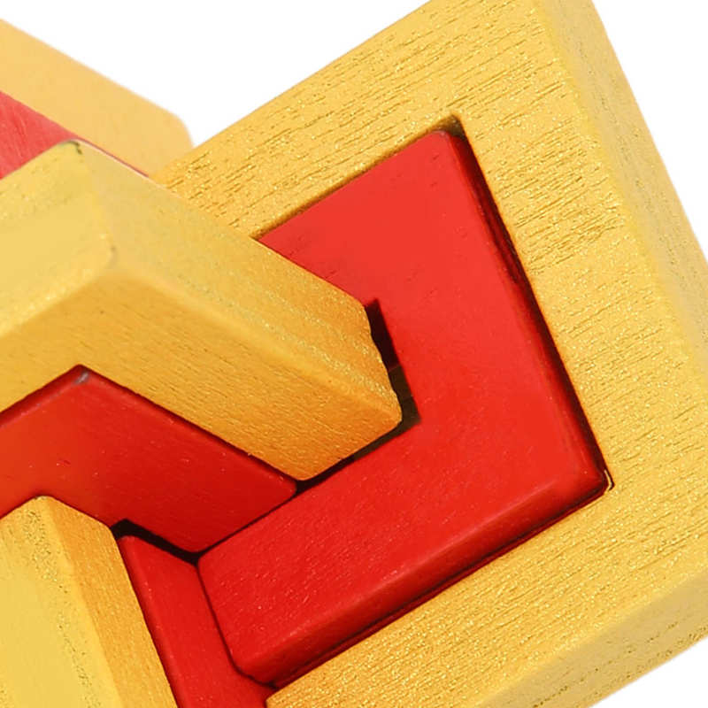 Puzzle Unlock Toy Unlock Interlock Puzzle Brain Development for Home Travel