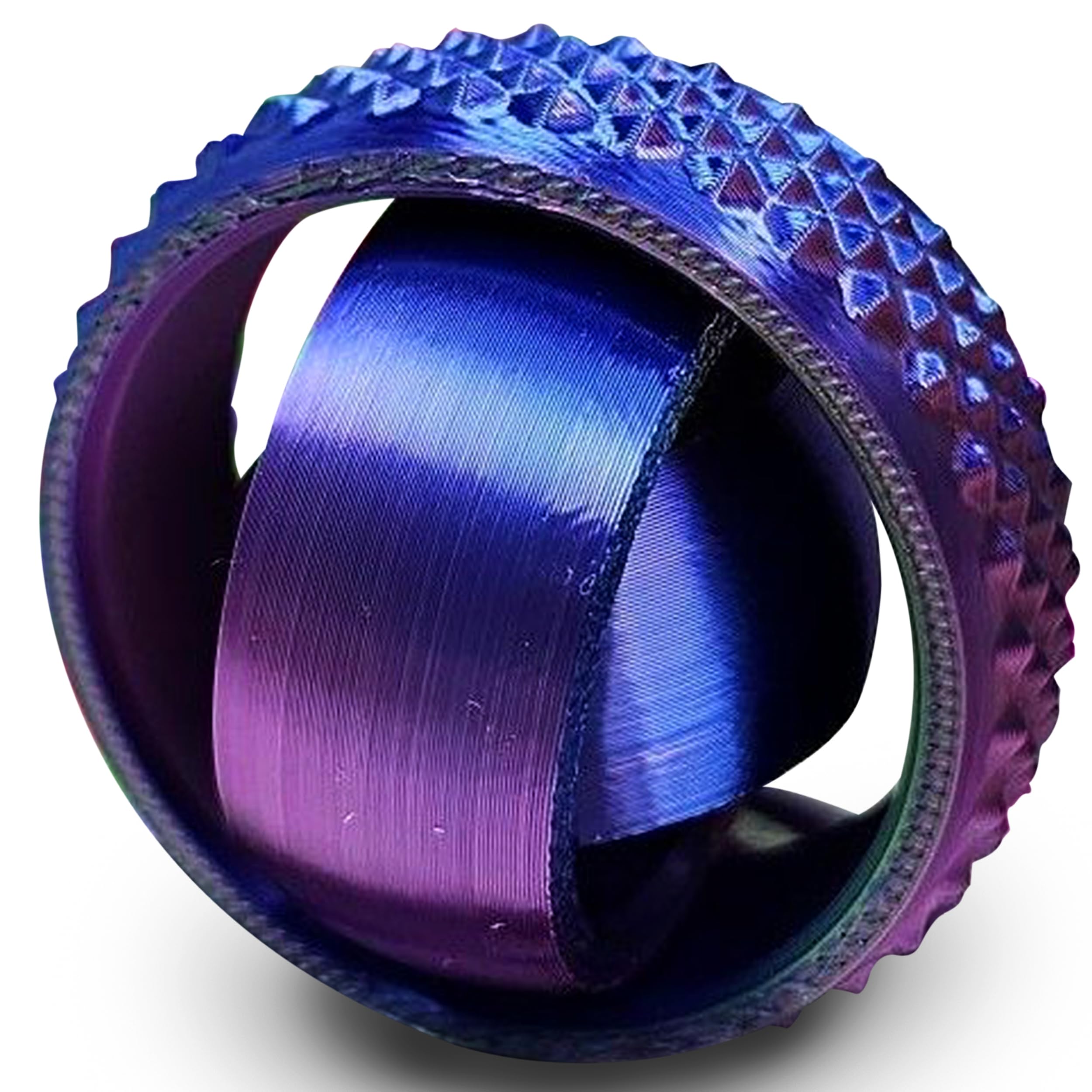 Novo brinquedo de bola rotativa impressa em 3d, giroscópio universal em forma de o, rotação por gravidade, alívio de ansiedade, descompressão, brinquedo legal