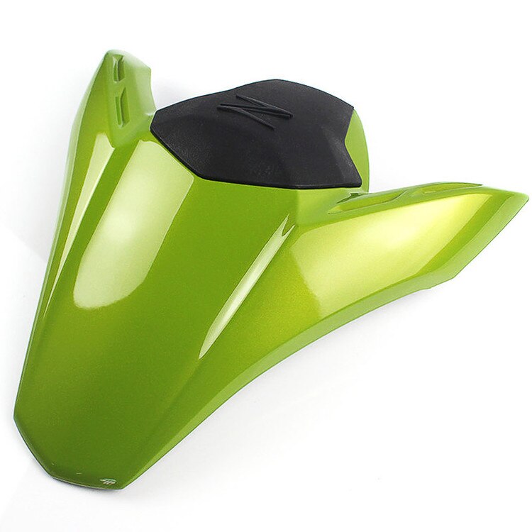 Motorcycle Rear Passenger Pillion Solo Seat Cowl Hard ABS Motor Fairing Tail Cover For KAWASAKI Z900: Green