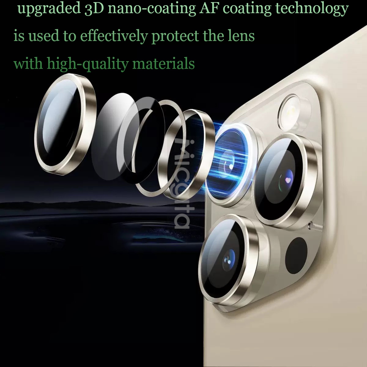 Camera Lens Protector For Realme Note 60 Note 60X Camera Lens film plit-Type 3D Alloy Steel Invisible