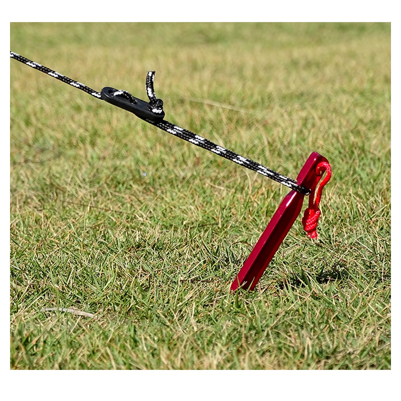 18 cm estacas tenda de alumínio estacas prego para acampamento tenda corda ultraleve tenda acessórios 2 4 6 8 pçs equipamentos viagem ao ar livre