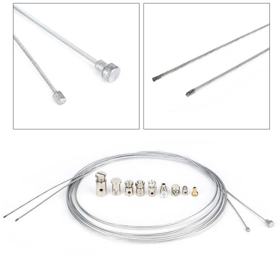 Universal Clutch Throttle Brake Cable Repair Kit with Nipples Universal