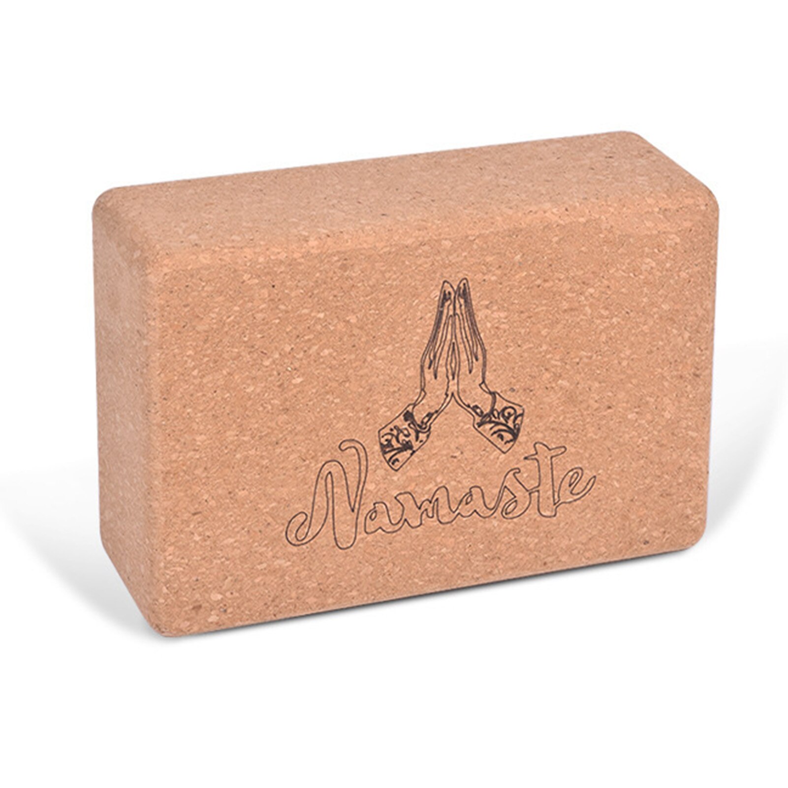 Yoga Blocks Cork Brick Non-Slip High Density Wood Improve Strength Enhance Stability Balance for Yoga Pilates Fitness Home Gym: type 4