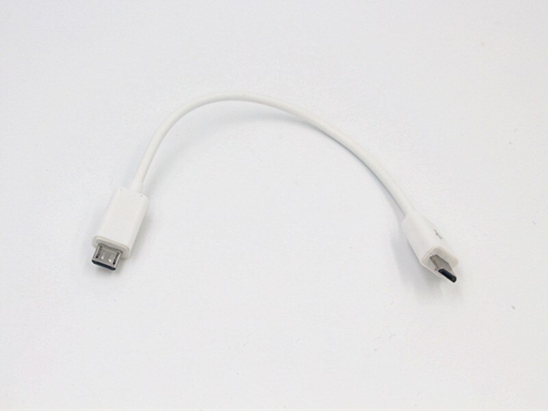 Micro USB Type B Male To Micro B Male 5 Pin Converter OTG Adapter Lead Data Cable 17cm