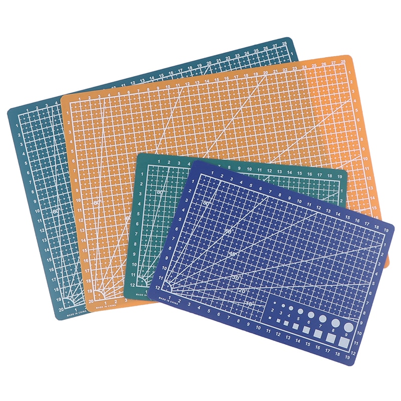 A4/A5 Grid Lines Self Healing Cutting Mat Craft Card Fabric Leather Paper Board DIY Tools Woodworking Mats Handmade Mats