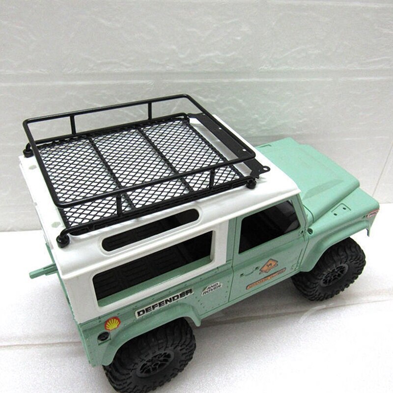 Für MN D90 D91 D99 MN90 MN99S 1/12 RC Auto Aktualisierung Teile Metall Gepäck Träger Fach Dach Gestell Zubehör
