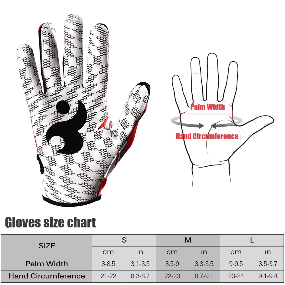 # 1 Pair Batting Gloves Unisex Baseball Softball Batting Gloves Anti-slip Batting Gloves For Adults