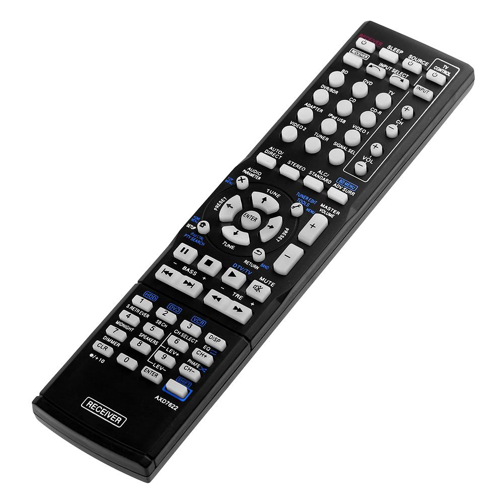 1Pcs Plastic Replacement AXD7622 TV Remote Controller for Pioneer VSX-521 AXD7660 VSX-422-K AXD7662 Multi Media Devices