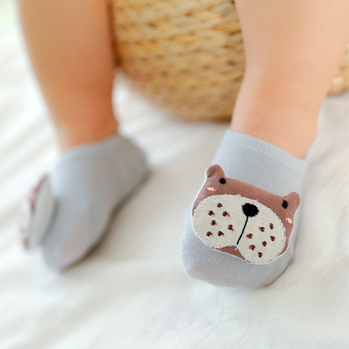 Baby Boys Anti-slip Floor Socks Lovely Cartoon Ankle Sock Toddler Girls Spring Summer