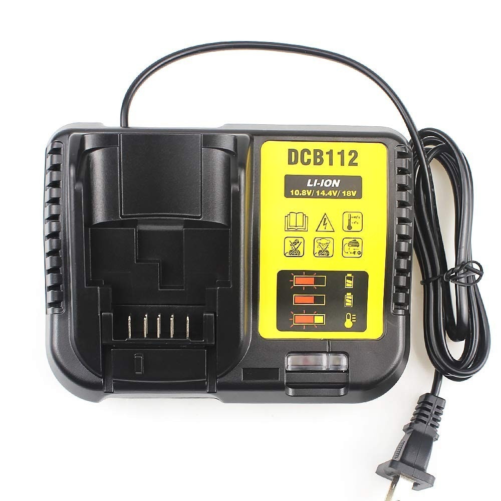 20V 12000mAh For DeWalt DCB200 MAX Rechargeable Power Tools Battery Replacement DCB181 DCB182 DCB101 DCF885 DCF887 + 3A Charger