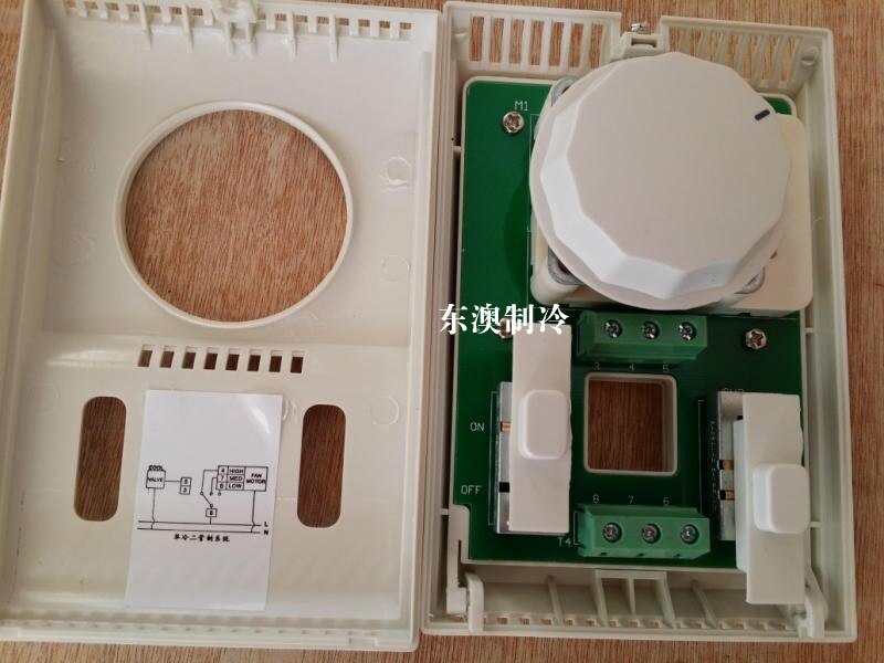 For Elsonic Yilin ac801b 1130 1730 central air conditioning thermostat mechanical three speed switch