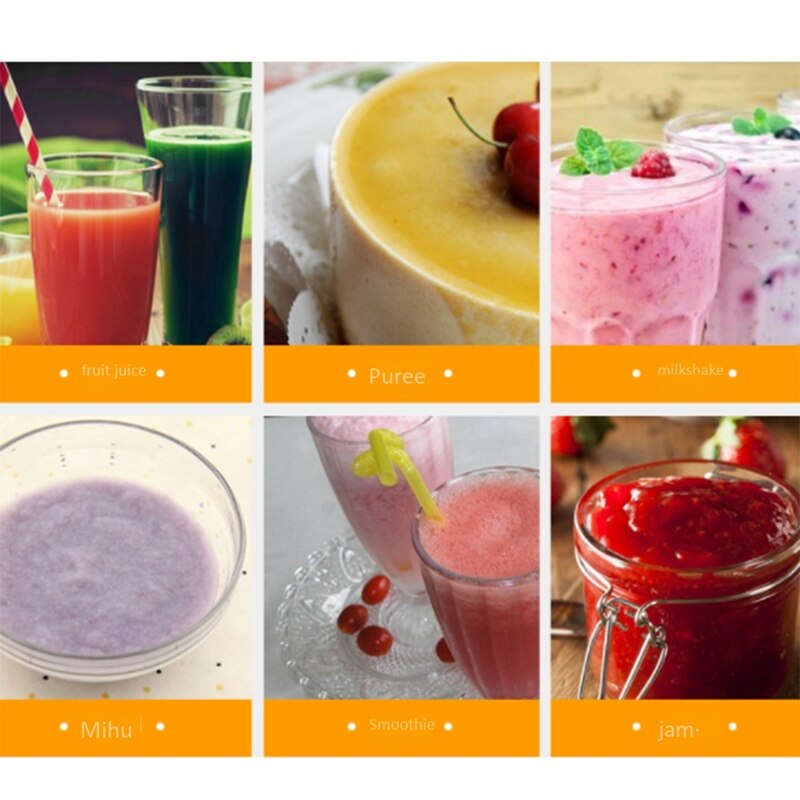 Electric Juicer Juicer Mini USB Charging Blender Juicer Portable Juice Cup Home Outdoor