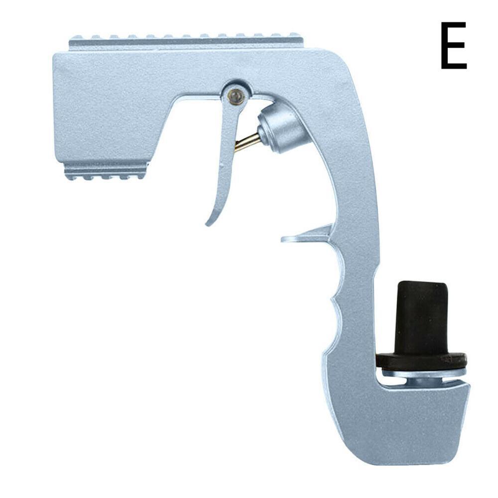 Zink-legierung Champagner Spritzgerät Pistole Spender Bahre für Hochzeit Party Küche Schampus Blaster Champagner Wein Stopfen: E