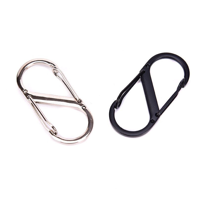 1 Pc Multifunctionele Carabiners Outdoor Karabijnhaken S-Vorm Haken Rvs Quickdraws