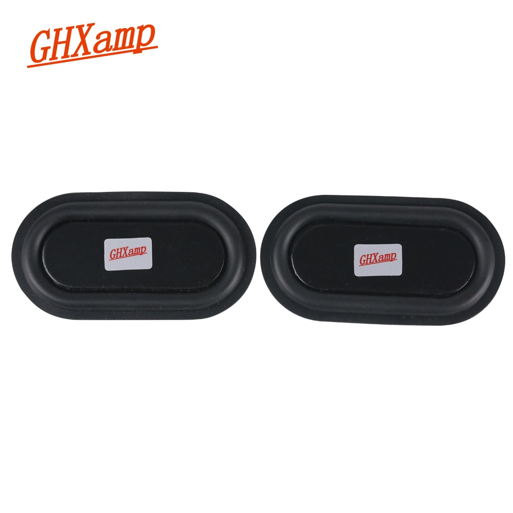 GHXAMP 78*40 MM Rubber BAS Passieve Radiator Speaker Trillingen Plaat Diafragma Voor Auxiliary Woofer Bluetooth Speaker Reparatie DIY