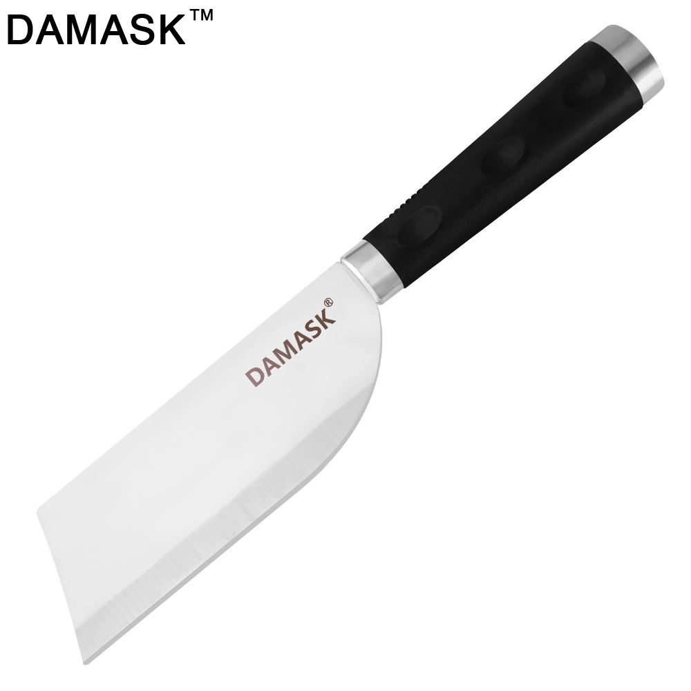 Damask Stainless Steel Fish Boning Knife Filleting Knife For Killing Fish Chef Salmon Cleaver Sharp Cooking Tools: Printed Logo