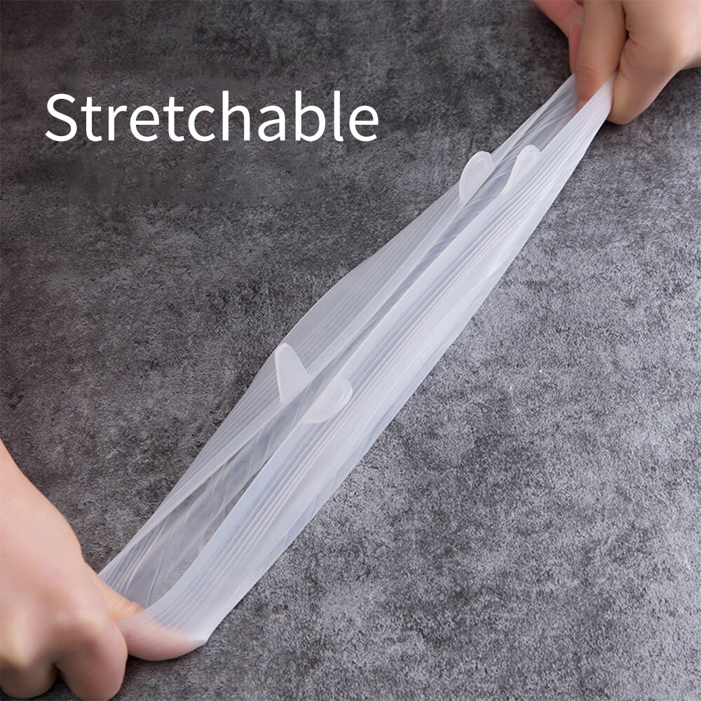 6 stuks siliconen rekdeksels universele deksel siliconen kom pot deksel siliconen deksel pan koken voedsel verse kom deksel