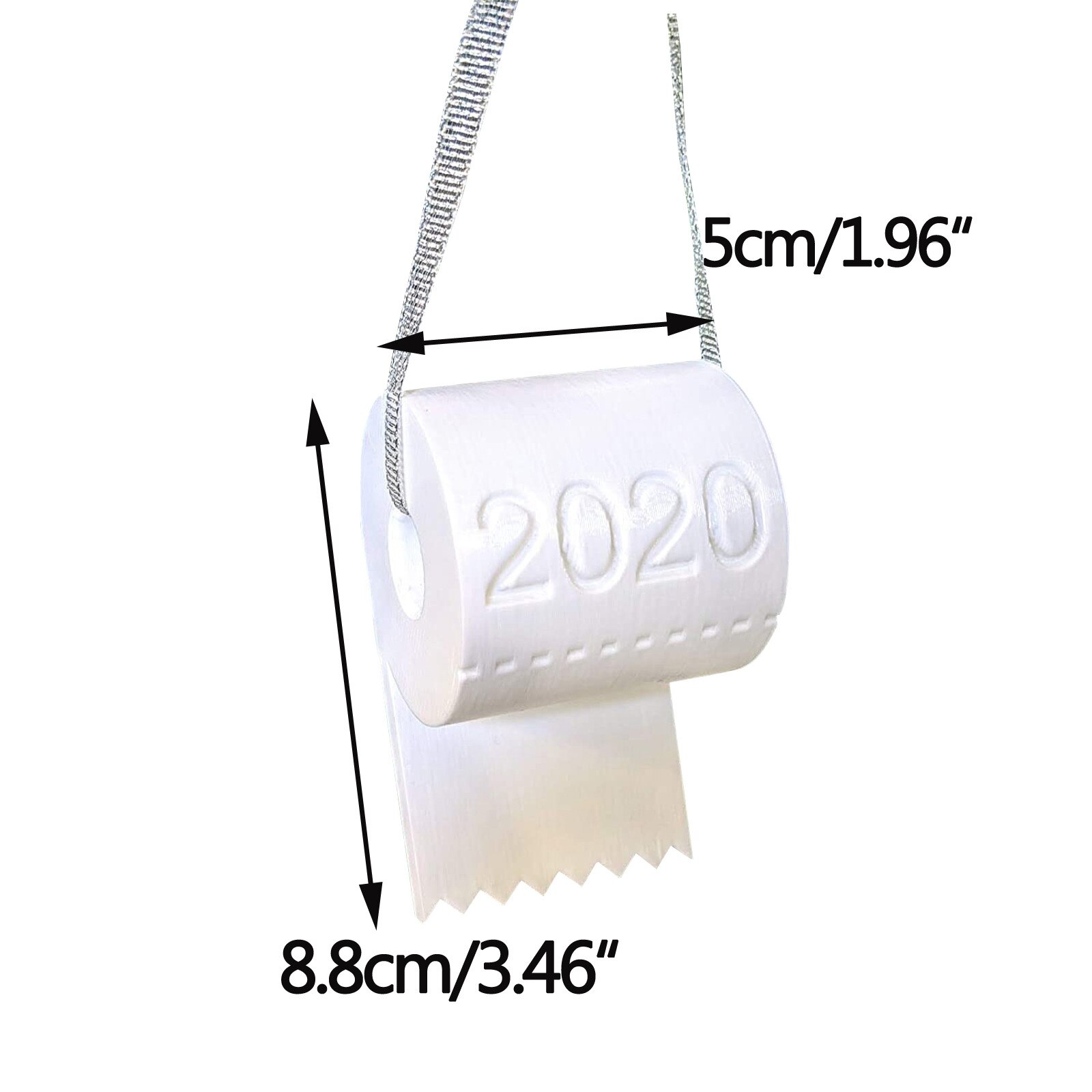 quarantäne Weihnachten Ornament Weihnachten Baum Hängen Wc Papier Krise Ornament Dekoration Lustige Navidad