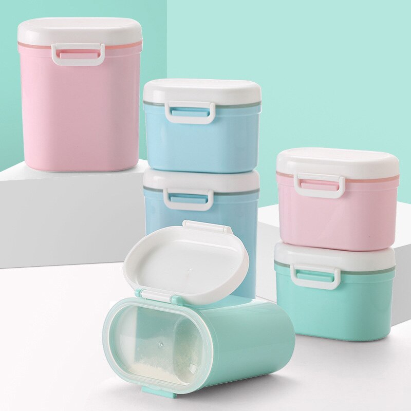 Boîte de stockage de lait en poudre pour bébé,distributeur de nourriture, conteneur, alimentation pour enfants, portable, PP,
