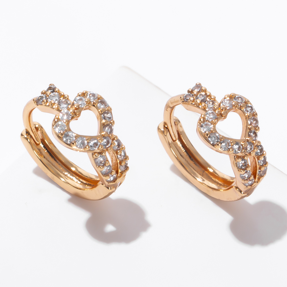 Essff adorável doce coração design brincos de argola para mulheres meninas piercing círculo brinco delicado pequenos presentes acessórios jóias