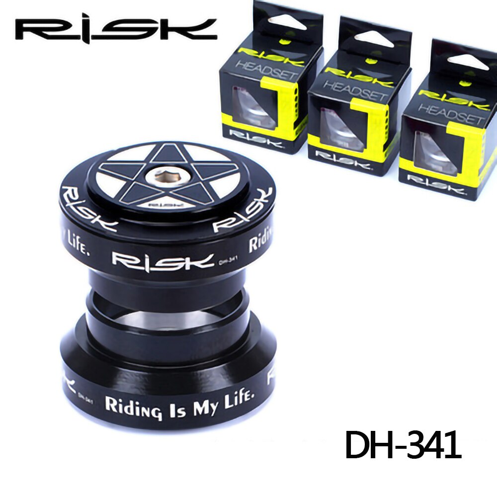 DH-341 de vélo de route de montagne de risque/DH-341SL 34mm casque de tasse externe pièces de tête de Tube de droite de vtt en Aluminium 28.6mm