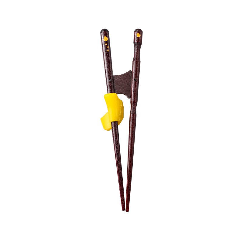 Children Training Chopsticks Baby Chopsticks Tableware Natural Wood Eating xue xi kuai Health Japanese