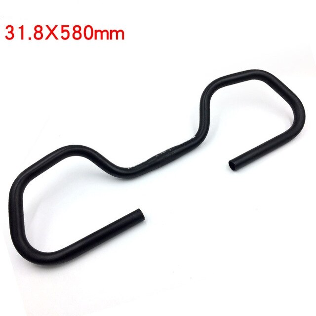 Manillar de bicicleta de montaña, accesorio de aleación de aluminio, mariposa, 31,8mm: black 2