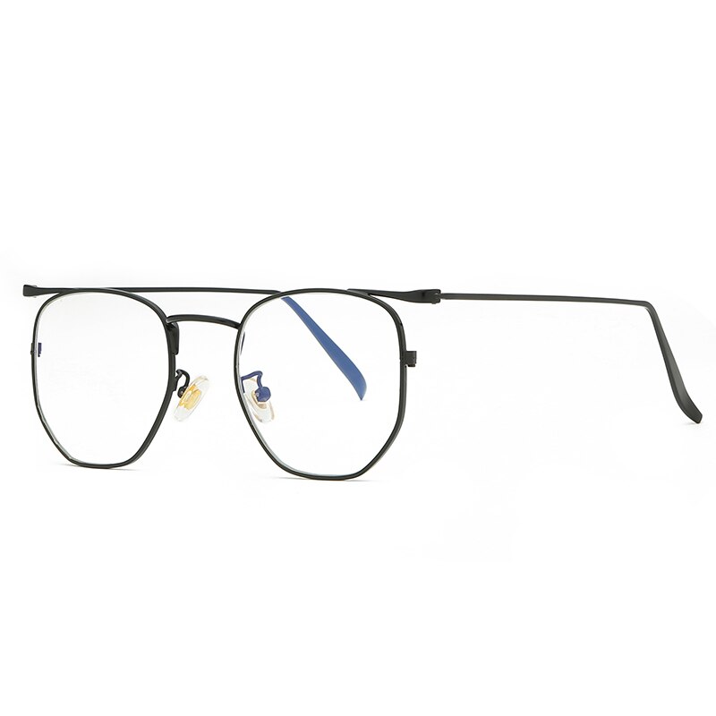 Computer Anti Blue Ray Glasses Anti Blue Light Eyeglasses Optical Eye Spectacle UV Blocking Gaming Filter Eyewear: black