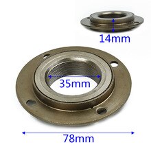 Freewheel Electric Scooter 78 OD Metric Positive Thread Four-hole Toothless Flywheel