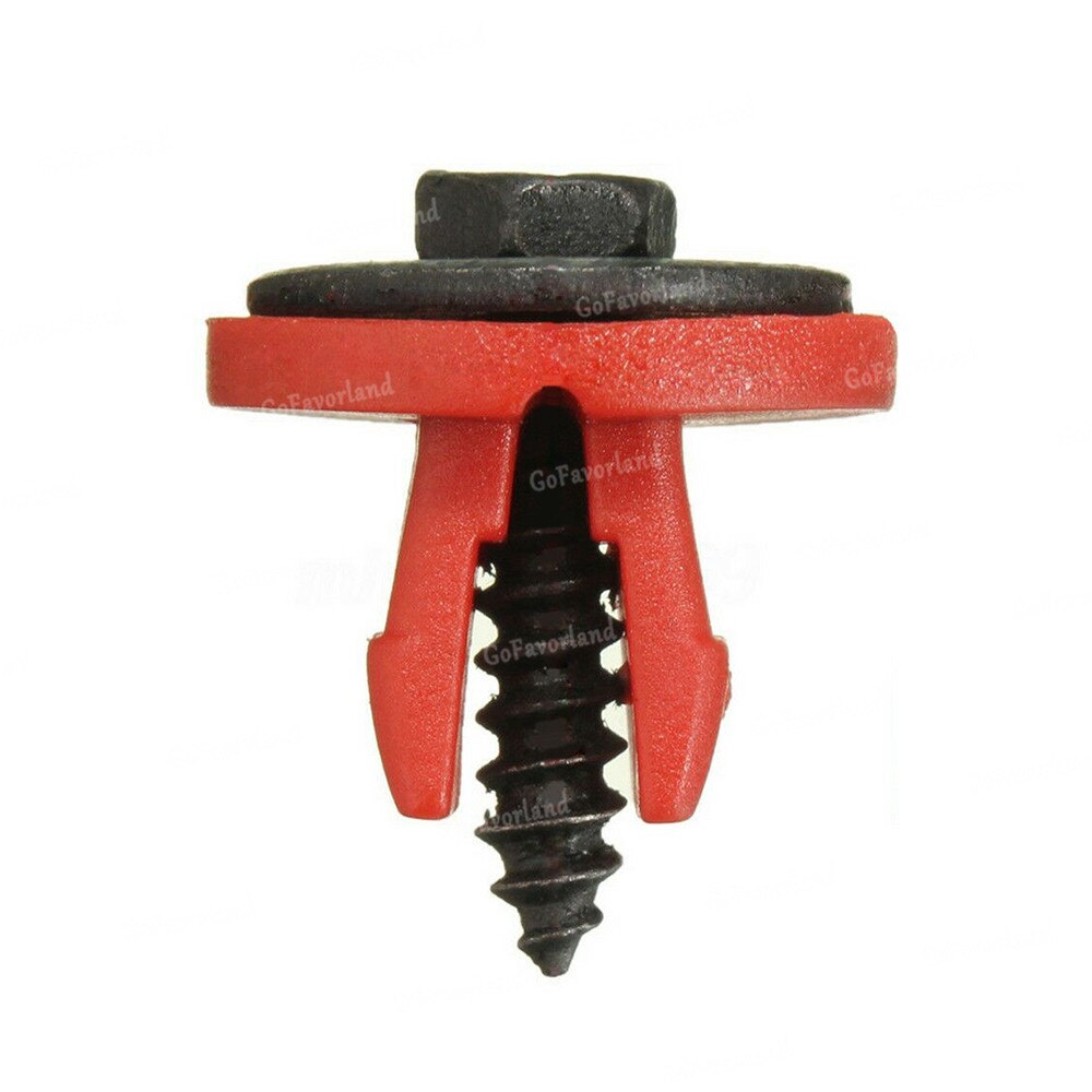 20 stk bilmotor underbakke dæksel clips bundskjold beskyttelse skruer auto fastener clips nitte til ford c-max s-max