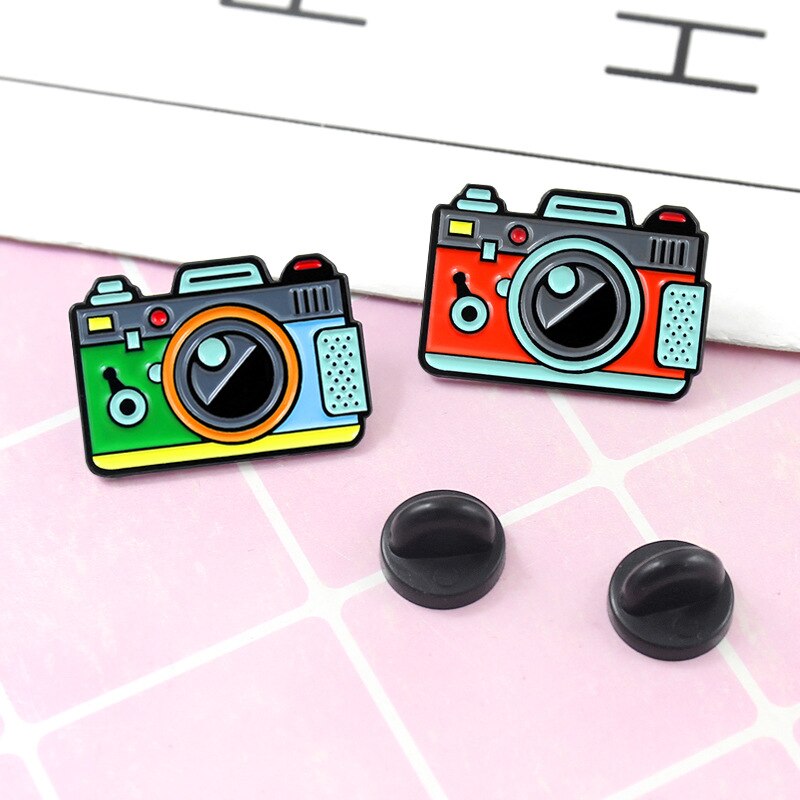 creativa dibujos animados U disco, CD Retro, máquina de fax broche de gota de aceite Pin bolso vaquero hombres mujeres accesorios de joyería de