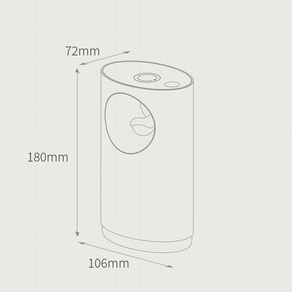 Music USB Bird Air Humidifier with Night Light Household Atomizer Diffuser Aroma Diffusor Anion Mist Maker Fogger