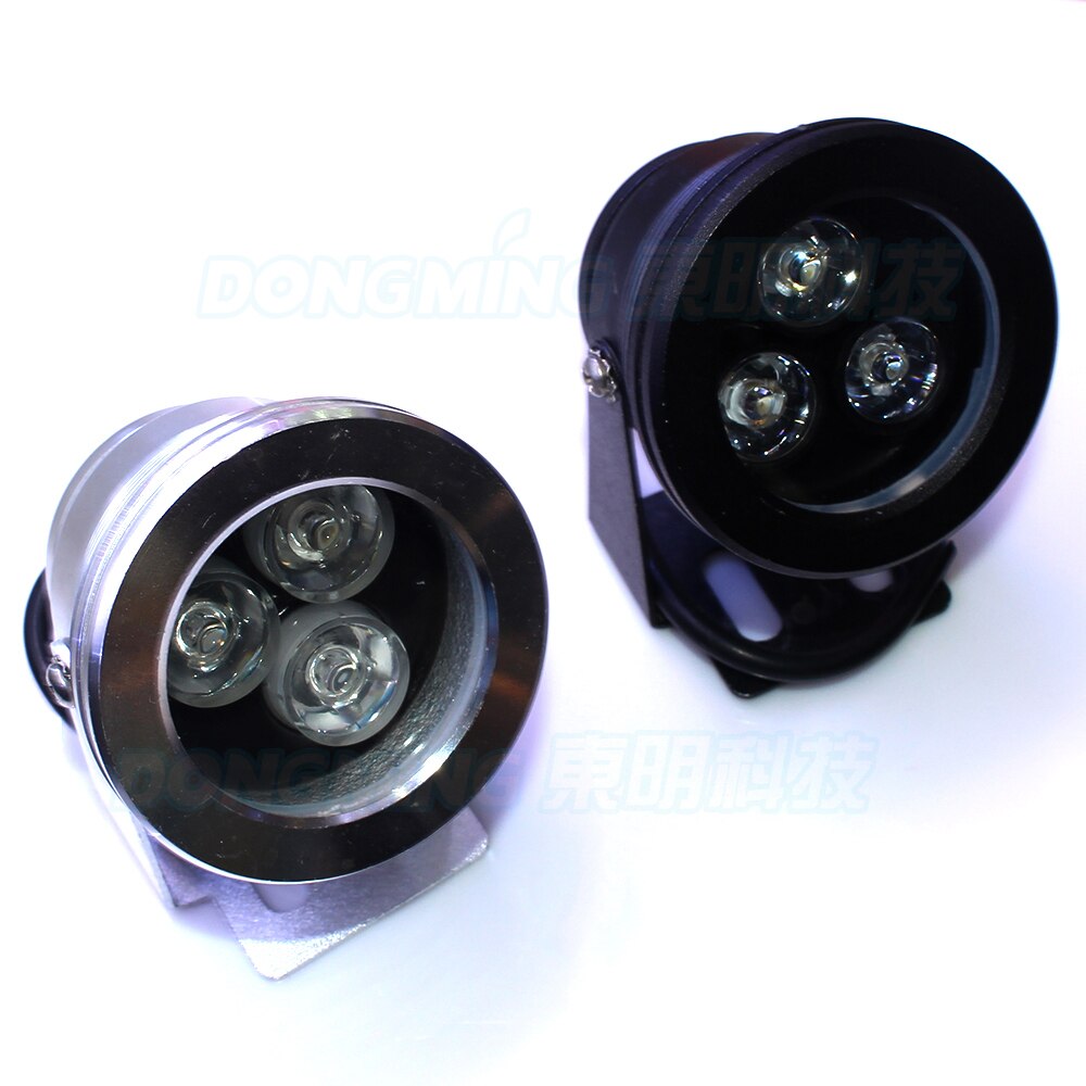 4 stks DC 12 V 10 W onderwater led lamp platte lens onderwater zwembad verlichting black lichaam onderwater led-verlichting rood blauw groen