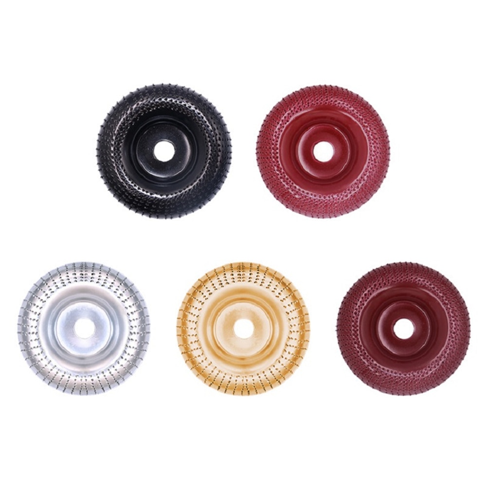 22mm Steel Woodworking Angle Grinding Wheel Wood Sanding Carving Disc Angle Grinder Wheel For Rapid Removal Shaping