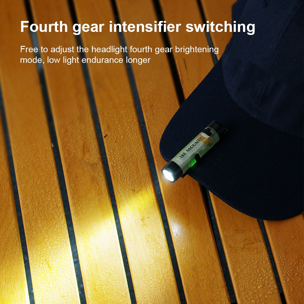 Mini linterna LED para exteriores con gancho magnético, linterna portátil para acampar, carga tipo C, antorcha de bolsillo para tienda de campaña