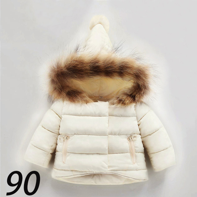 Medoboo Winter Baby Girls Clothes for Boys Thick Warm Faux Fur Baby Hooded Jacket Coat Tops Outerwear Snowsuit Suit Overalls