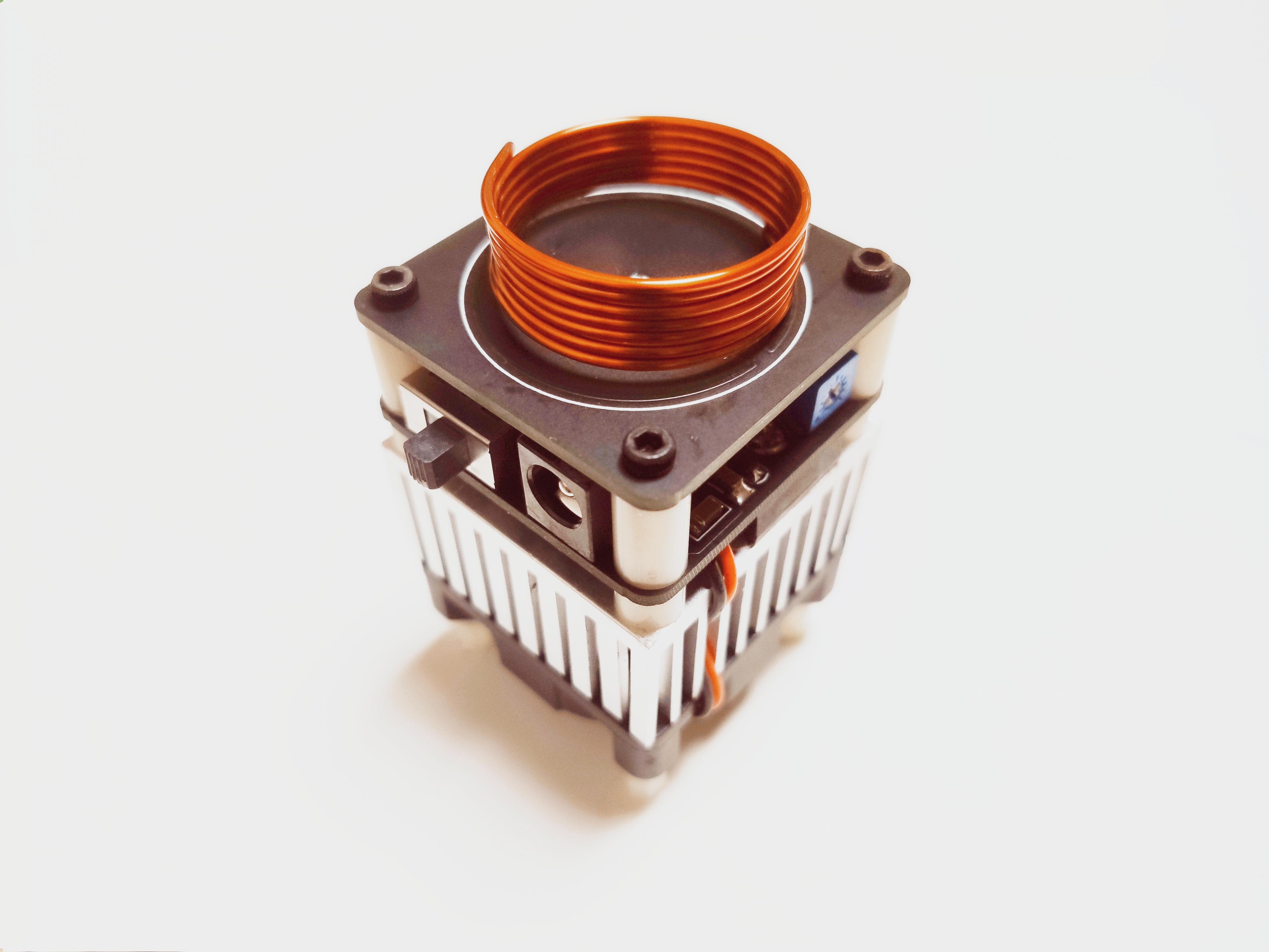 Tesla Coil Hfsstc Electronic Candle High Frequency Plasma Flame Teaching Demonstration Diy Handmade