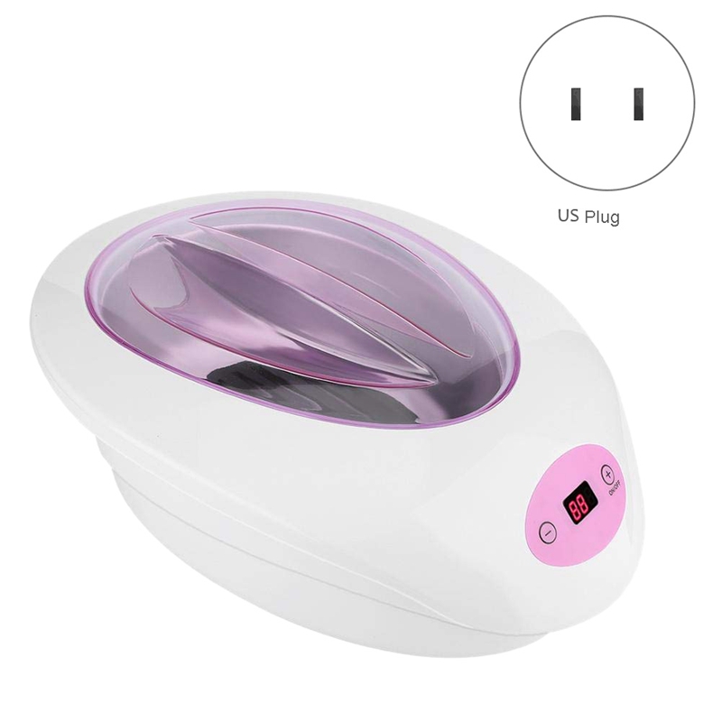 Voksvarmer kit, elektrisk hårfjerning voks epilator varmere hårfjerningsmiddel varmeapparat maskine til fuld kropsben ansigt øjenbryn (us plug